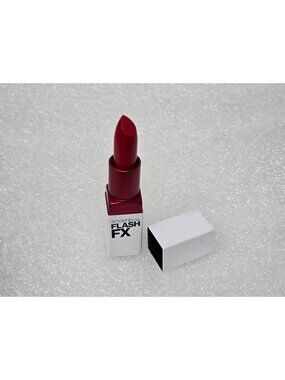 Smashbox SBX Rated Flash FX Lipstick Firecracker Red Metallic Finish Limited Ed